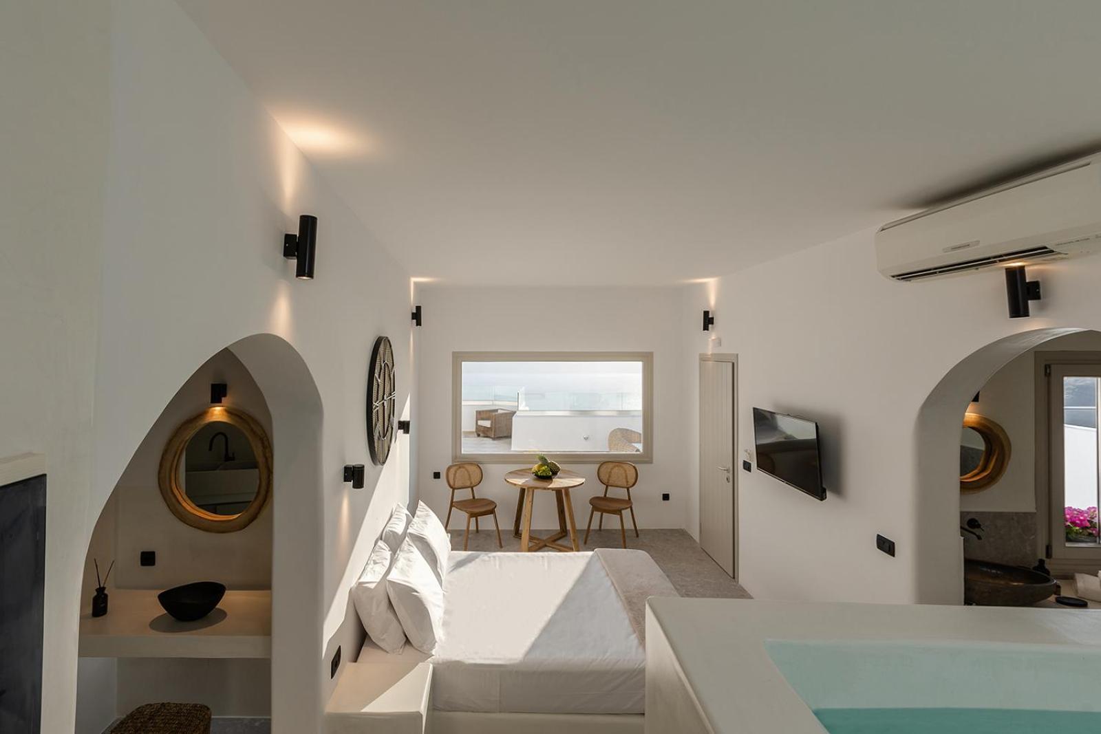 Mirabo Villas (Adults Only) ฟิรอสเตฟานี ภายนอก รูปภาพ